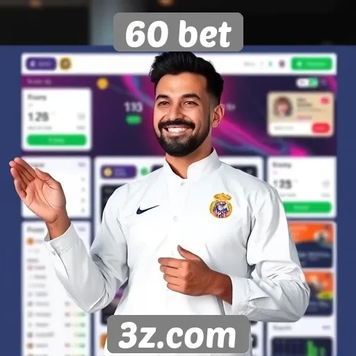 Experiência do usuário na plataforma 60 bet